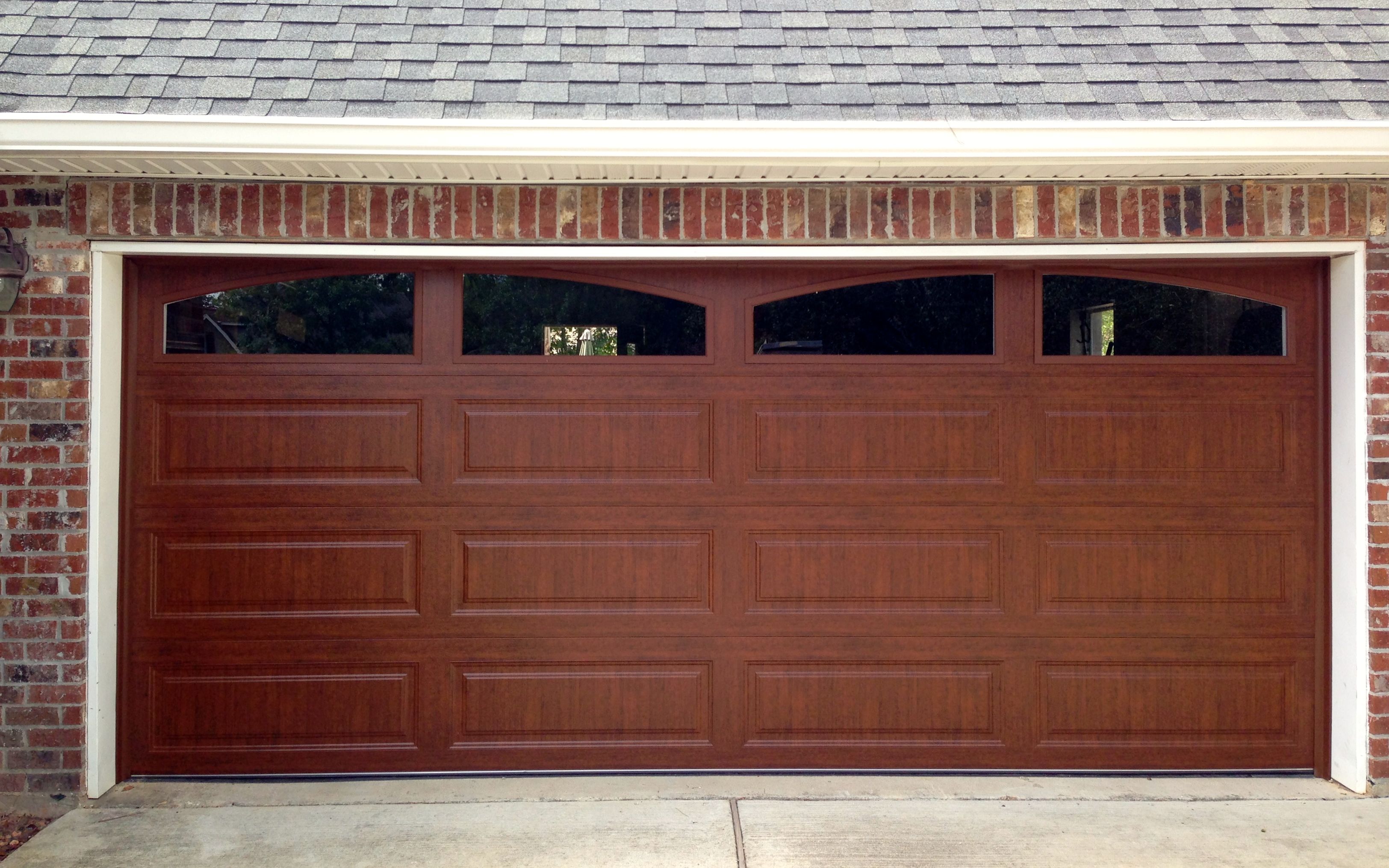 The Beauty of Stained Wood - Crescent City Garage Door